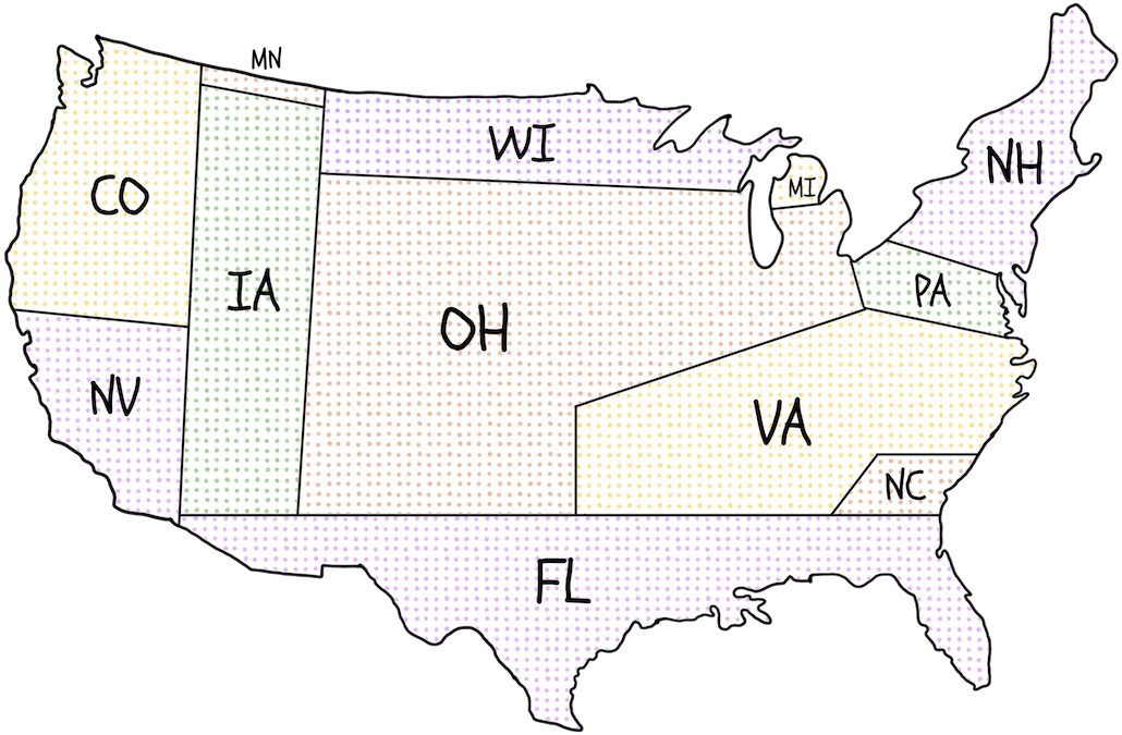 Electoral College Vote Chart