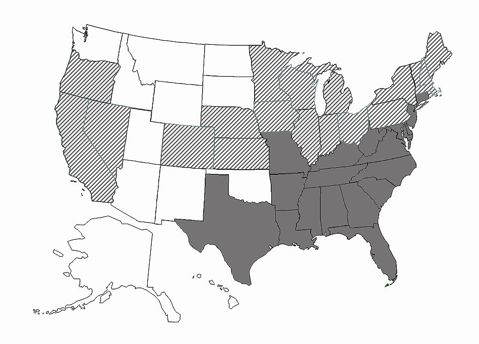 Figure 9.7 Results of 1888 election